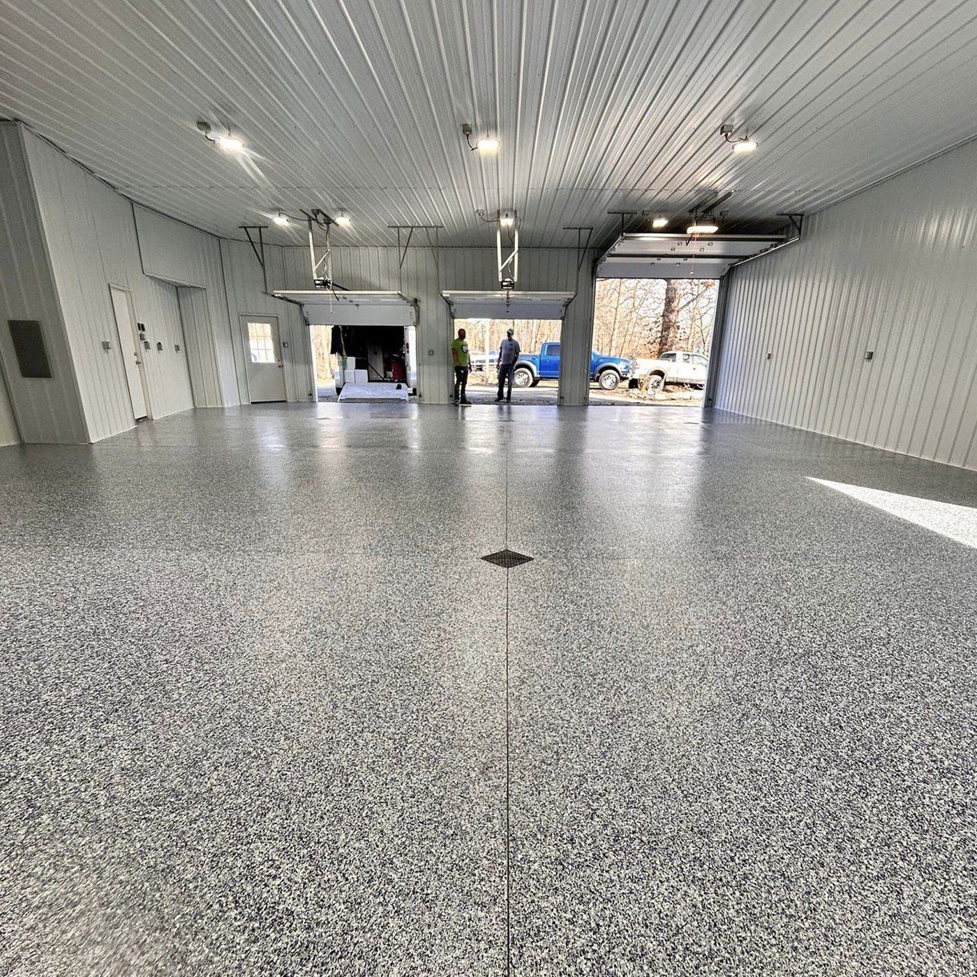 Commercial and shop floor coatings